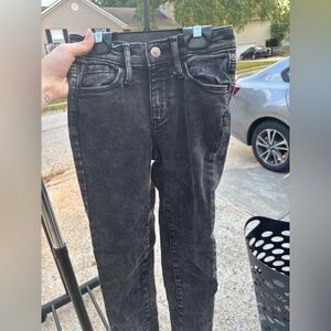 Bundle 2 black old navy jeans size 8 Girls